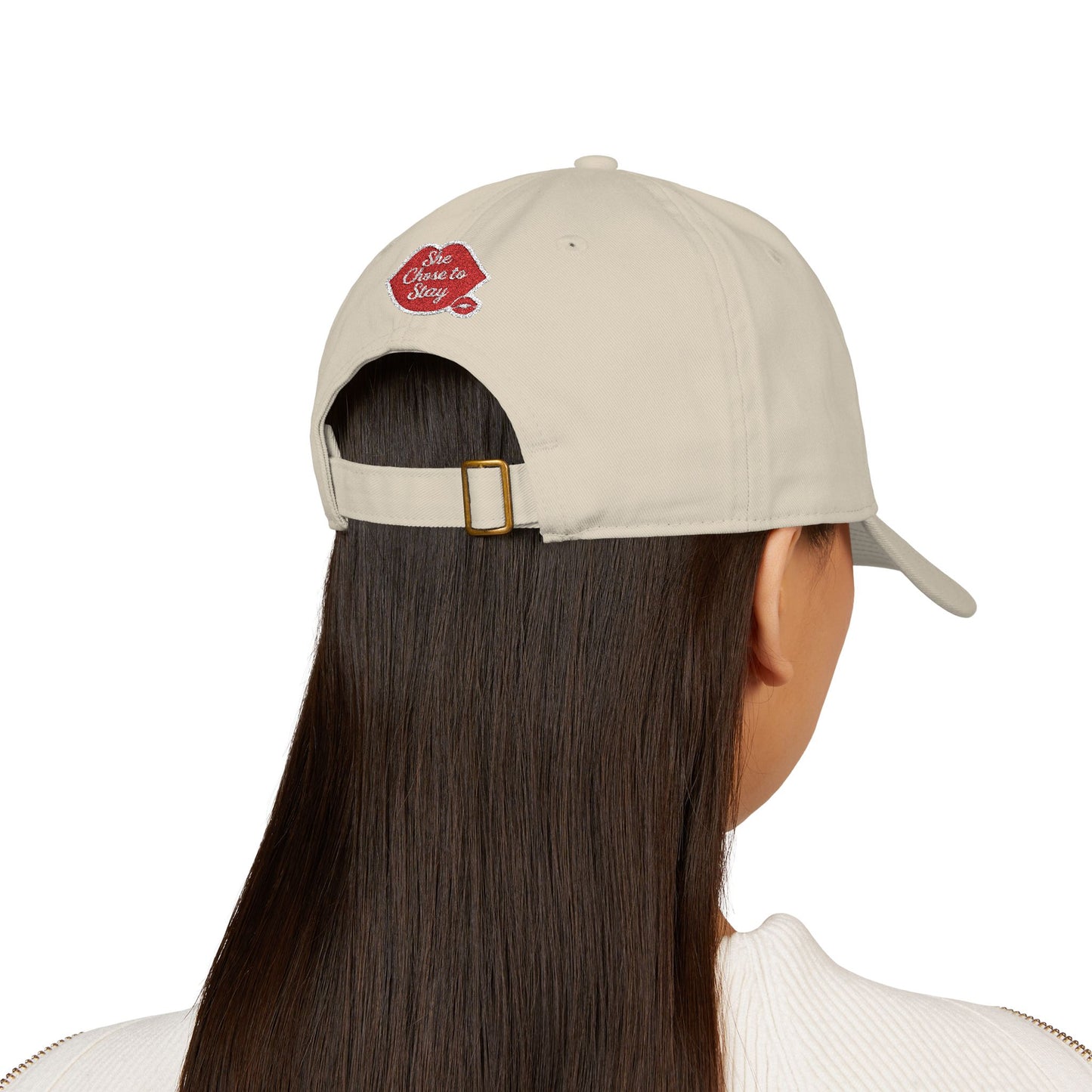 Kiss Life Back Organic Cotton Cap, Embroidered Front & Back