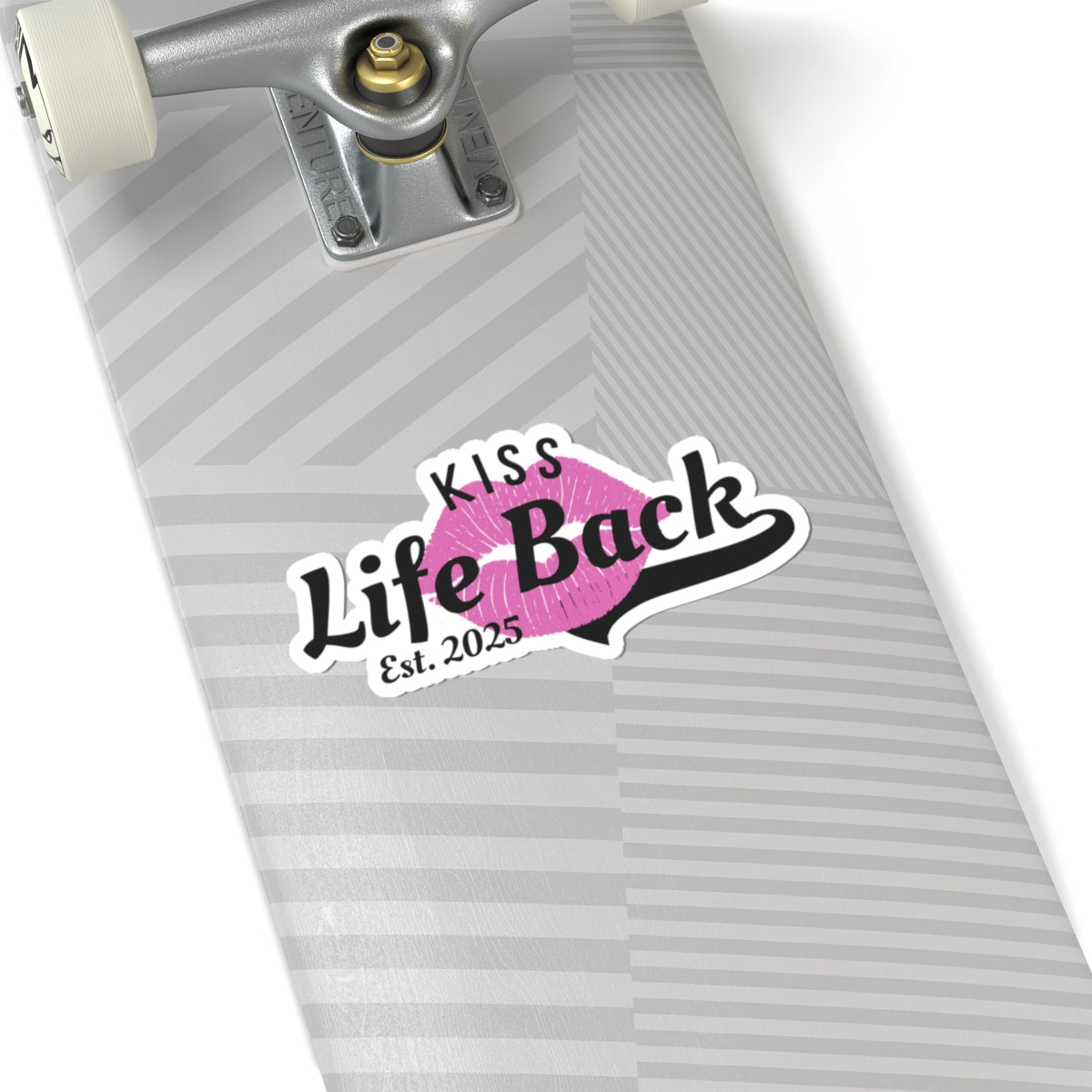 Fun Kiss-Cut Stickers for Life Back Enthusiasts, Cute Laptop Decor, Gifts for Friends, Customizable Vinyl Stickers, Motivational Stickers