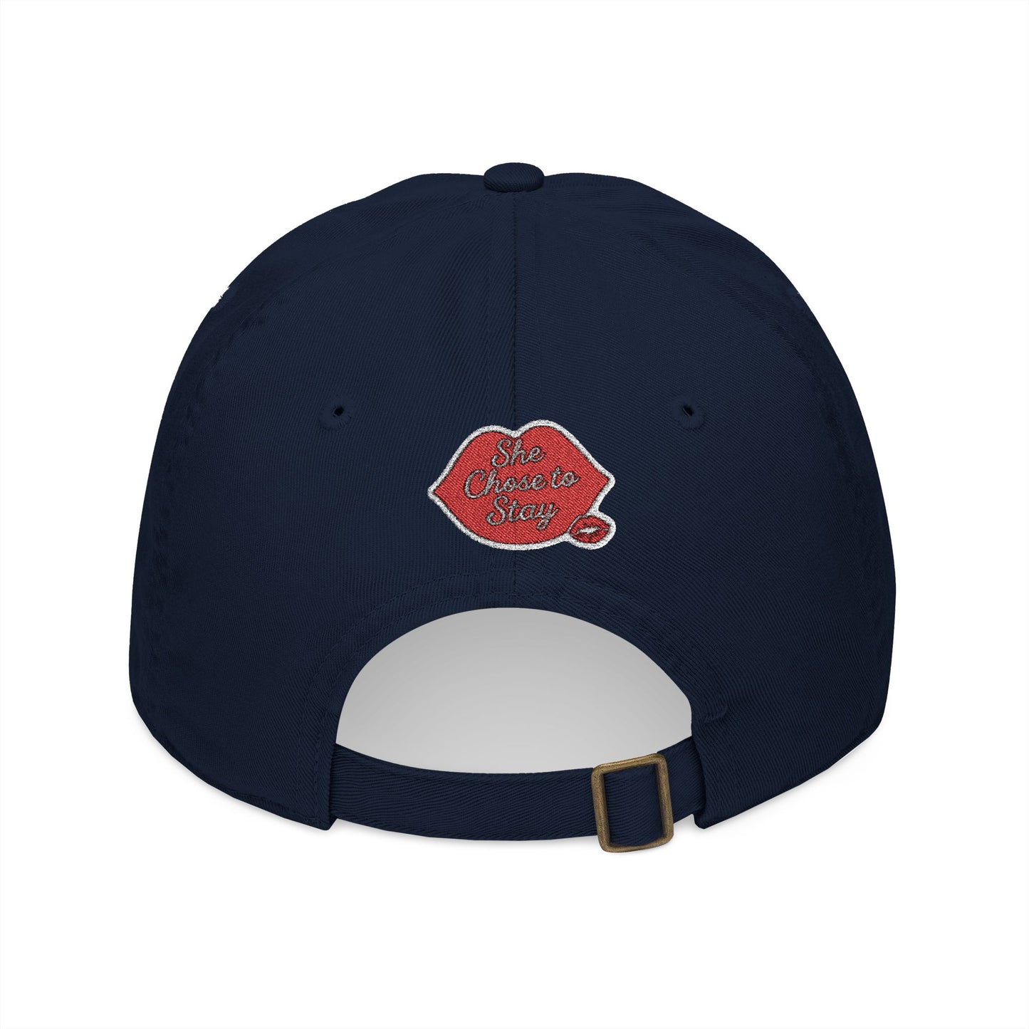 Kiss Life Back Organic Cotton Cap, Embroidered Front & Back