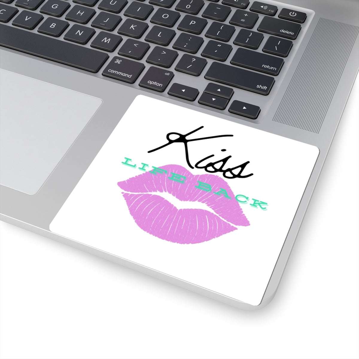 Kiss Life Back Stickers, Cute Planner Decals, Laptop Stickers, Motivational Wall Art, Gift for Friends, Fun Party Favors