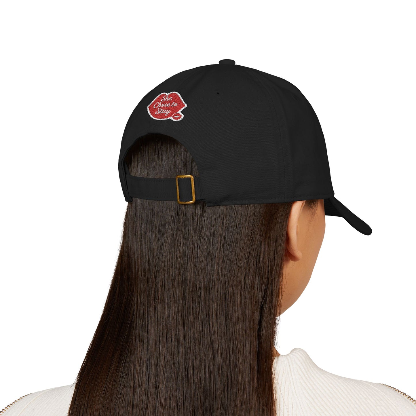 Kiss Life Back Organic Cotton Cap, Embroidered Front & Back