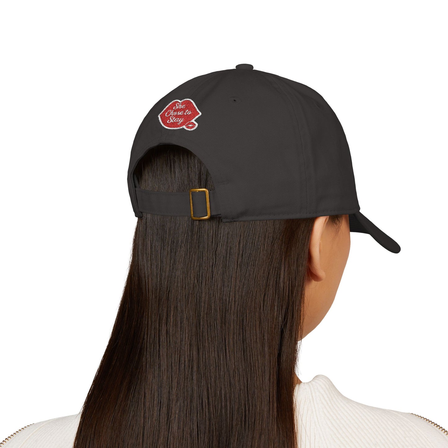 Kiss Life Back Organic Cotton Cap, Embroidered Front & Back