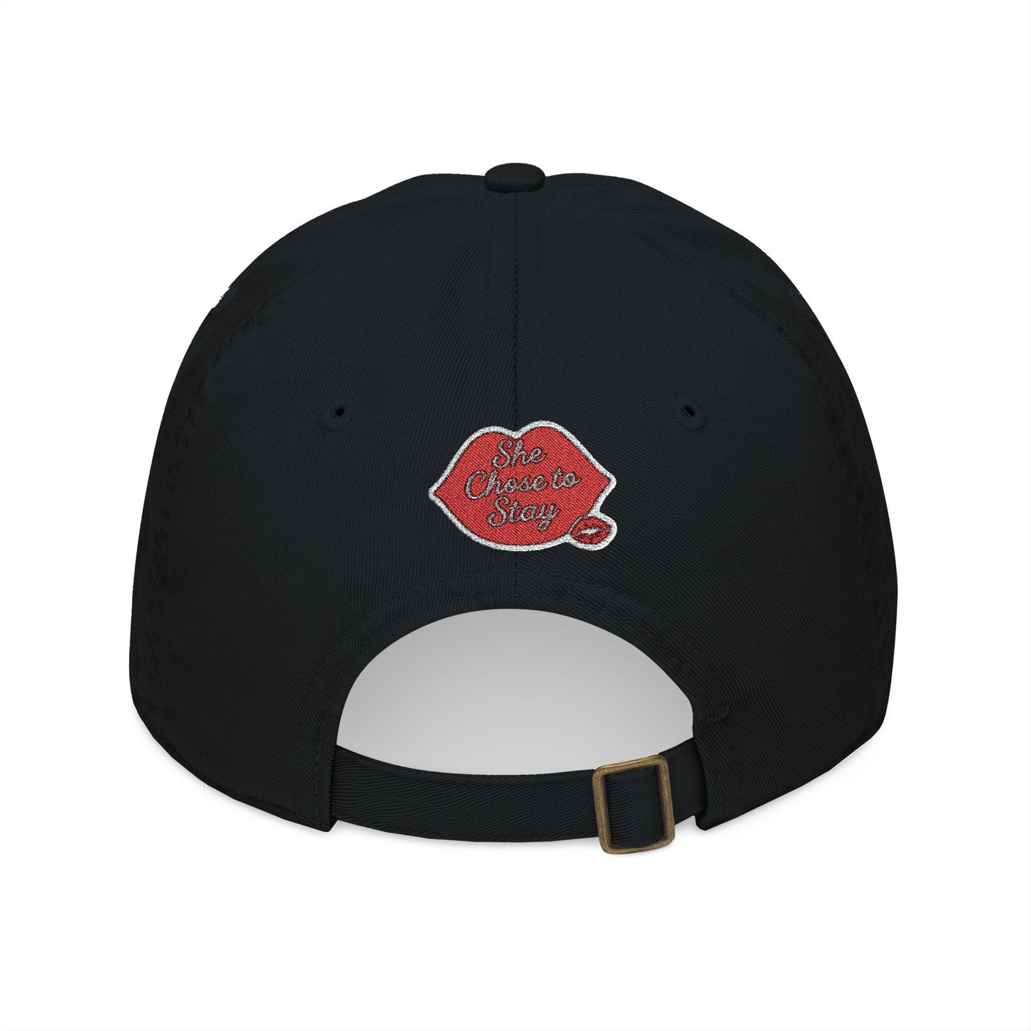 Kiss Life Back Organic Cotton Cap, Embroidered Front & Back
