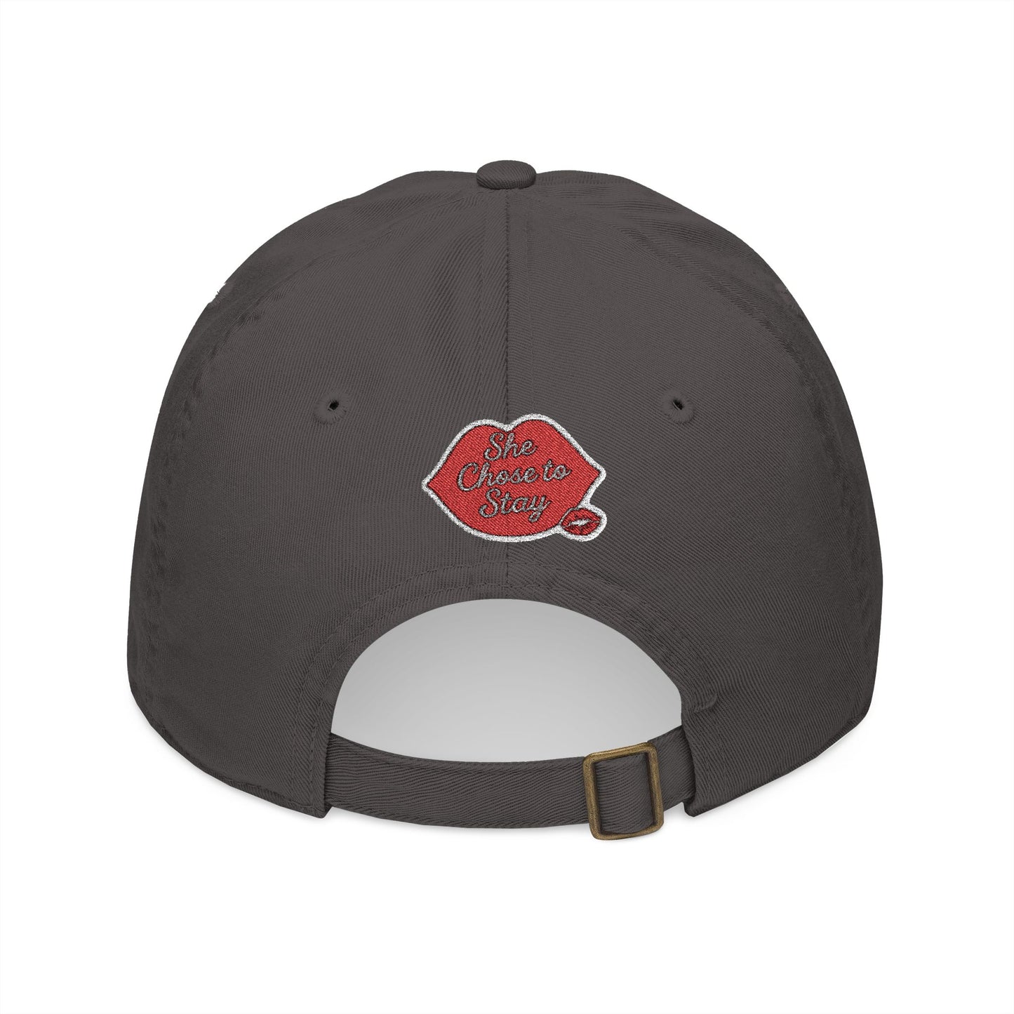 Kiss Life Back Organic Cotton Cap, Embroidered Front & Back