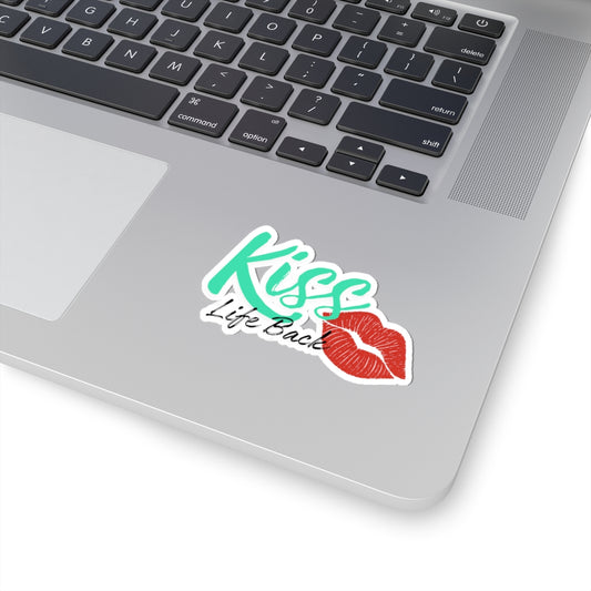 Kiss-Cut Stickers - Life Back, Cute Laptop Decals, Fun Party Favors, Motivational Wall Art, Customizable Gifts, Sweet Love Notes