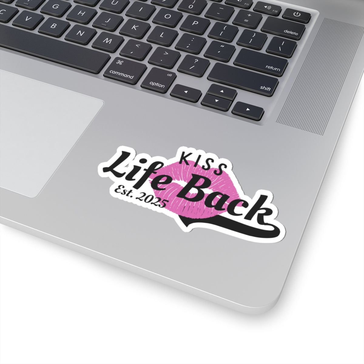 Fun Kiss-Cut Stickers for Life Back Enthusiasts, Cute Laptop Decor, Gifts for Friends, Customizable Vinyl Stickers, Motivational Stickers