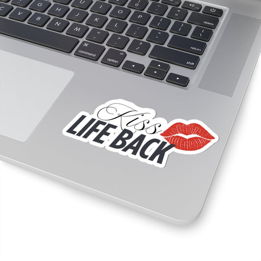 Inspirational Kiss-Cut Stickers for Life, Motivational Decals, Laptop Stickers, Self-Love Wall Decor, Gift for Friends