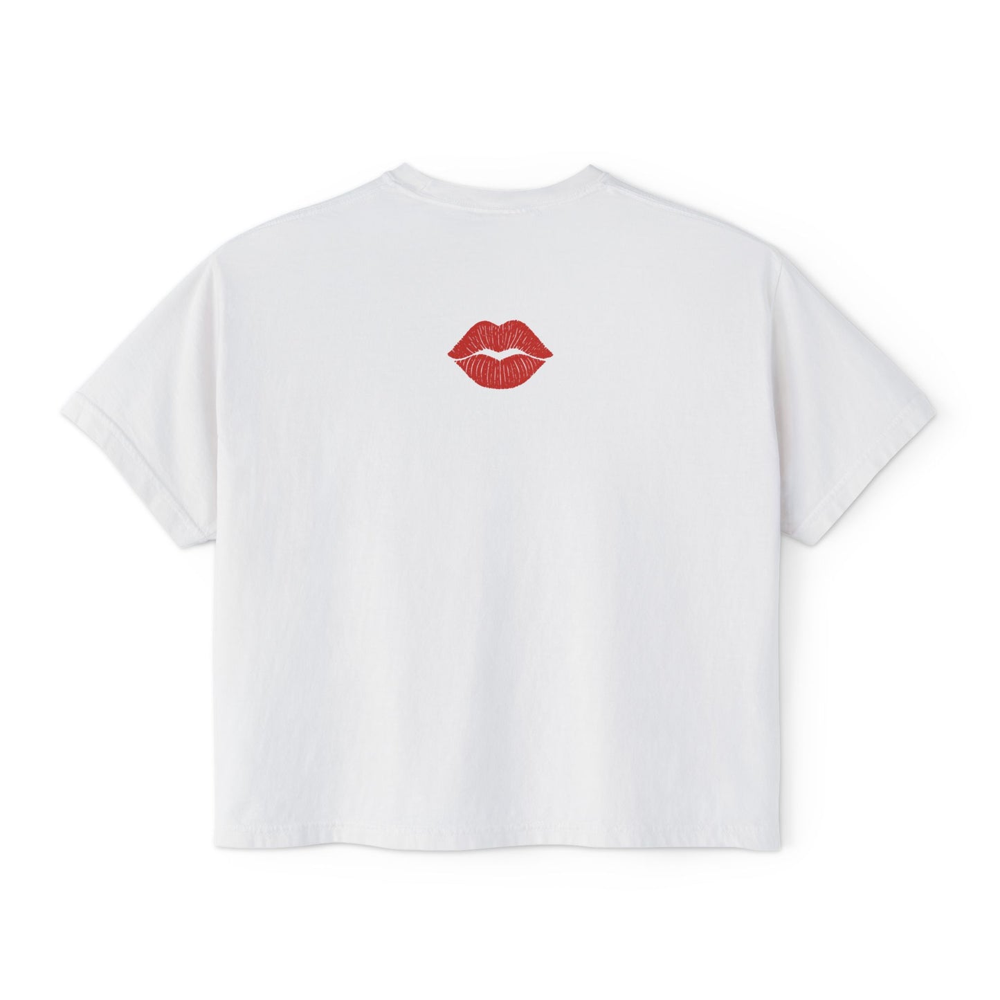 Give Yourself Grace Boxy Tee | Kiss Life Back Women's Shirt