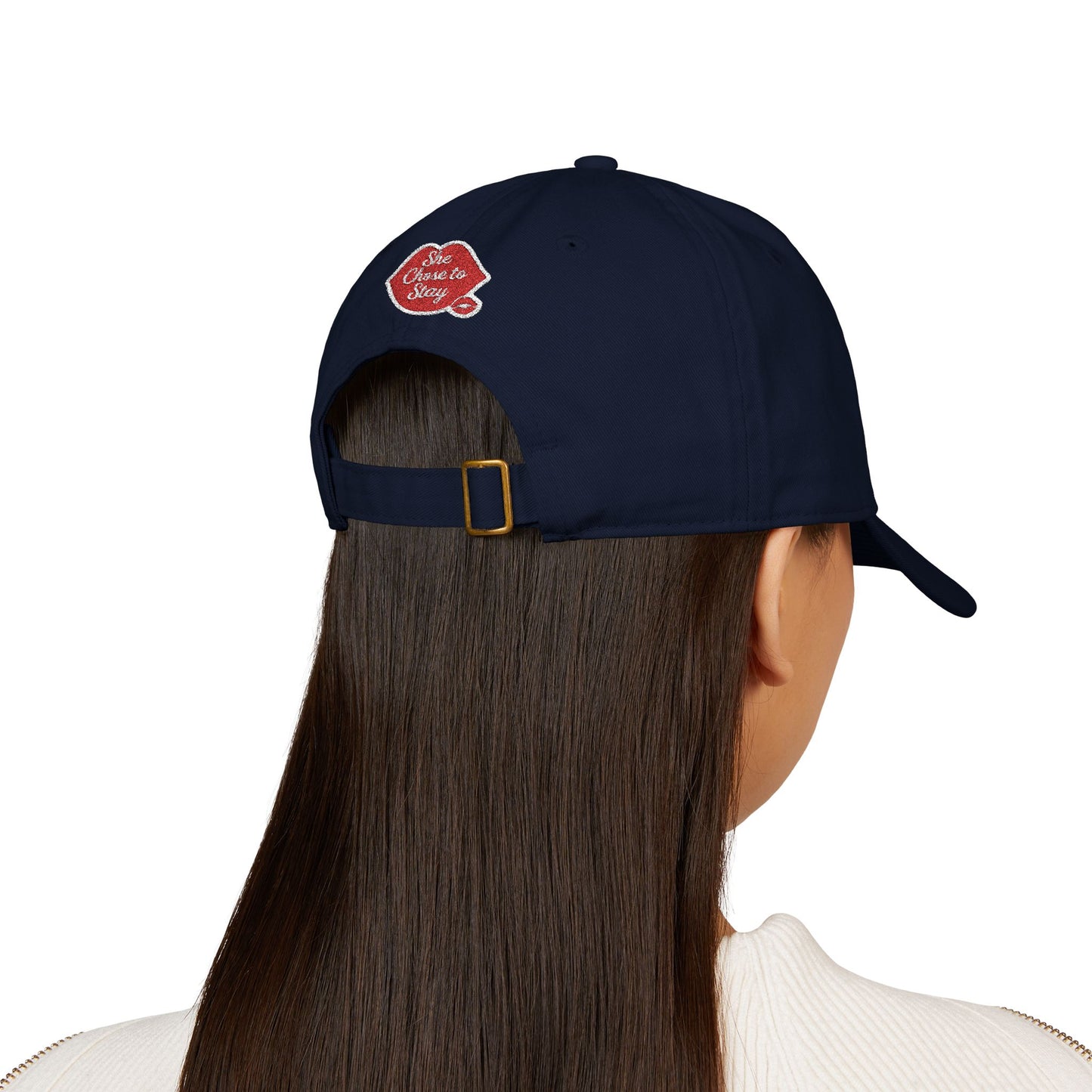 Kiss Life Back Organic Cotton Cap, Embroidered Front & Back
